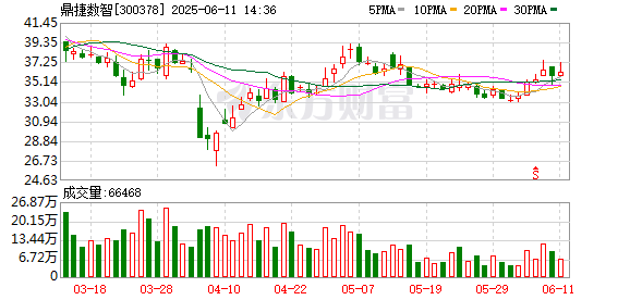 股市策略配资 鼎捷数智：截至5月30日股东户数约为33000户